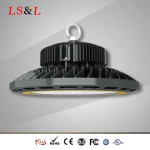 100W IP65 UFO Highbay golau gyda dylunio bach a Lumen uchel a Swyddfa, gyrrwr UL, / SAA, TUV, gwarant 5 mlynedd